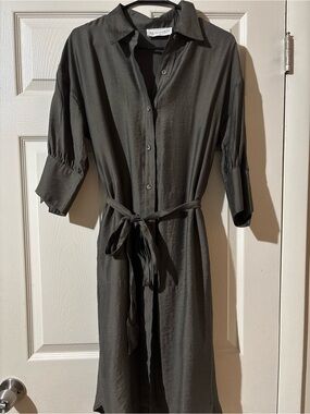 Luxology Olive Collared Shirt